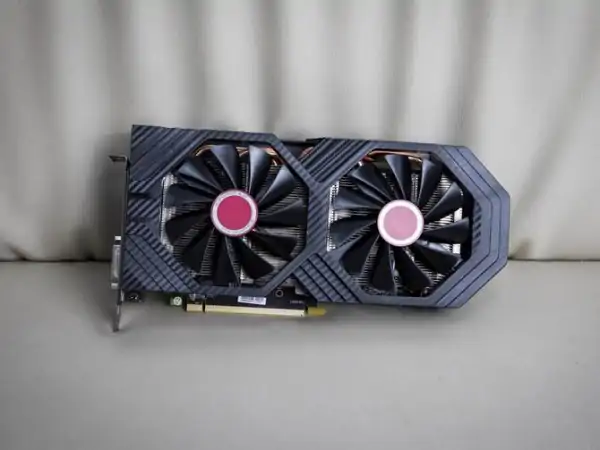 碳纤维外观千元优选游戏卡 讯景XFX RX590GME黑狼显卡评测