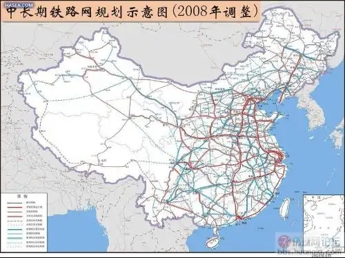 八横八纵铁路通道的简介
