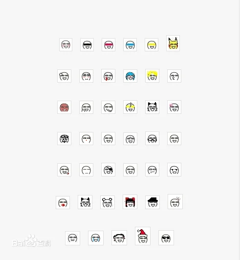 求这几个全系列的表情包(一个是doge一个是不知到名字小人)